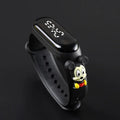 New Disney Mickey Mouse Minnie Avengers Spiderman LED Student Kids Sports Touch Cartoon Electronic Watch Boys Girls Toys Gifts