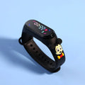 New Disney Mickey Mouse Minnie Avengers Spiderman LED Student Kids Sports Touch Cartoon Electronic Watch Boys Girls Toys Gifts