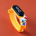 New Disney Mickey Mouse Minnie Avengers Spiderman LED Student Kids Sports Touch Cartoon Electronic Watch Boys Girls Toys Gifts