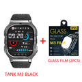 2024 KOSPET TANK M3 Smartwatches For Men Fitness Digital Smart Watch Women AMOLED Bluetooth Call AI Voice 480mAh Rugged Watches